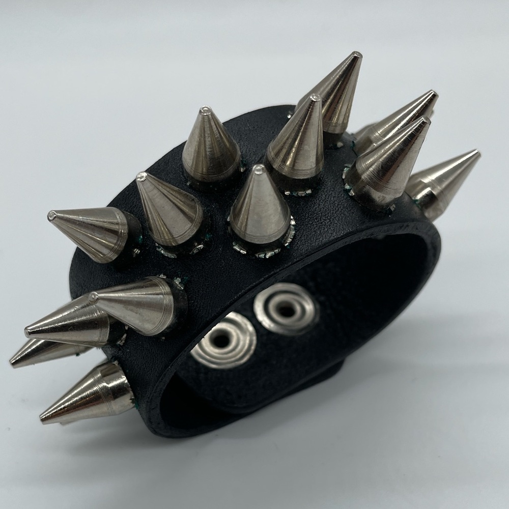 Kookie Spiked Leather Bracelet